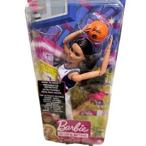 New 11.5" Barbie Doll "Made to Move" Basketball Athlete Player sealed Posable